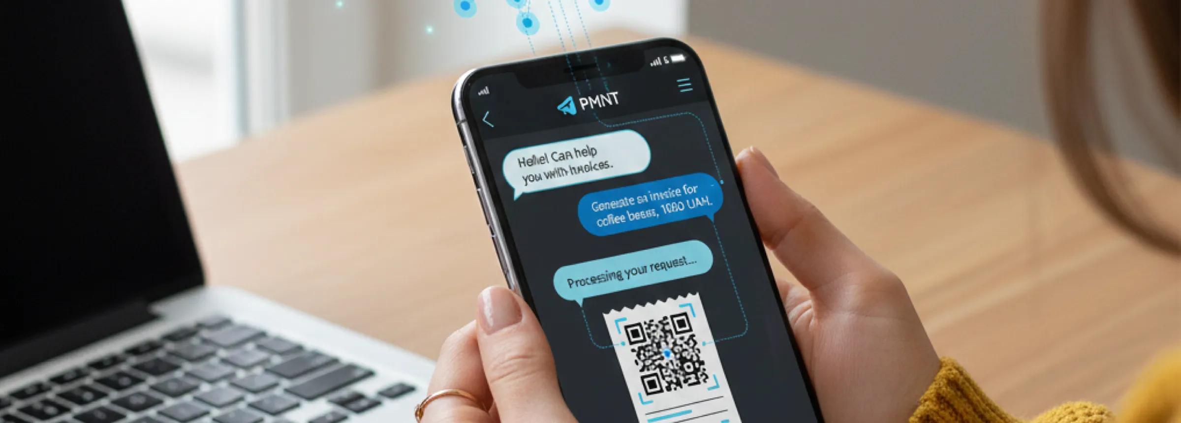 PmntAppBot: AI-Powered QR Invoice Generation in Telegram
